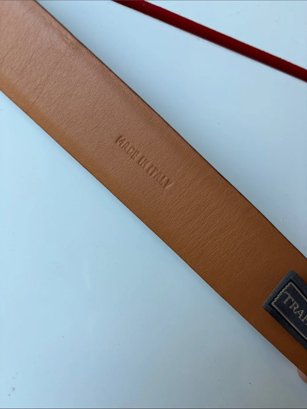 Brown Lizard Embossed Leather Men's Belt with Silver Buckle